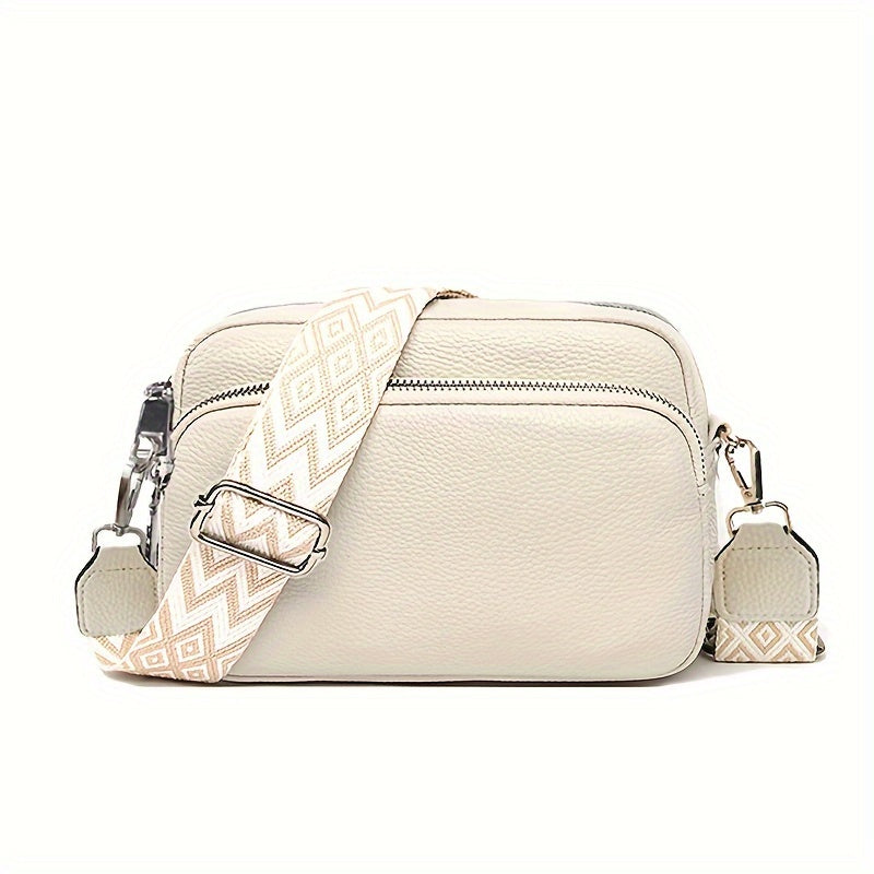Stylish PU Crossbody Bag