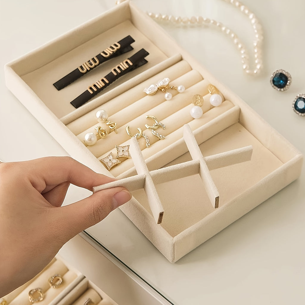 Velvet Jewelry Storage Rack.