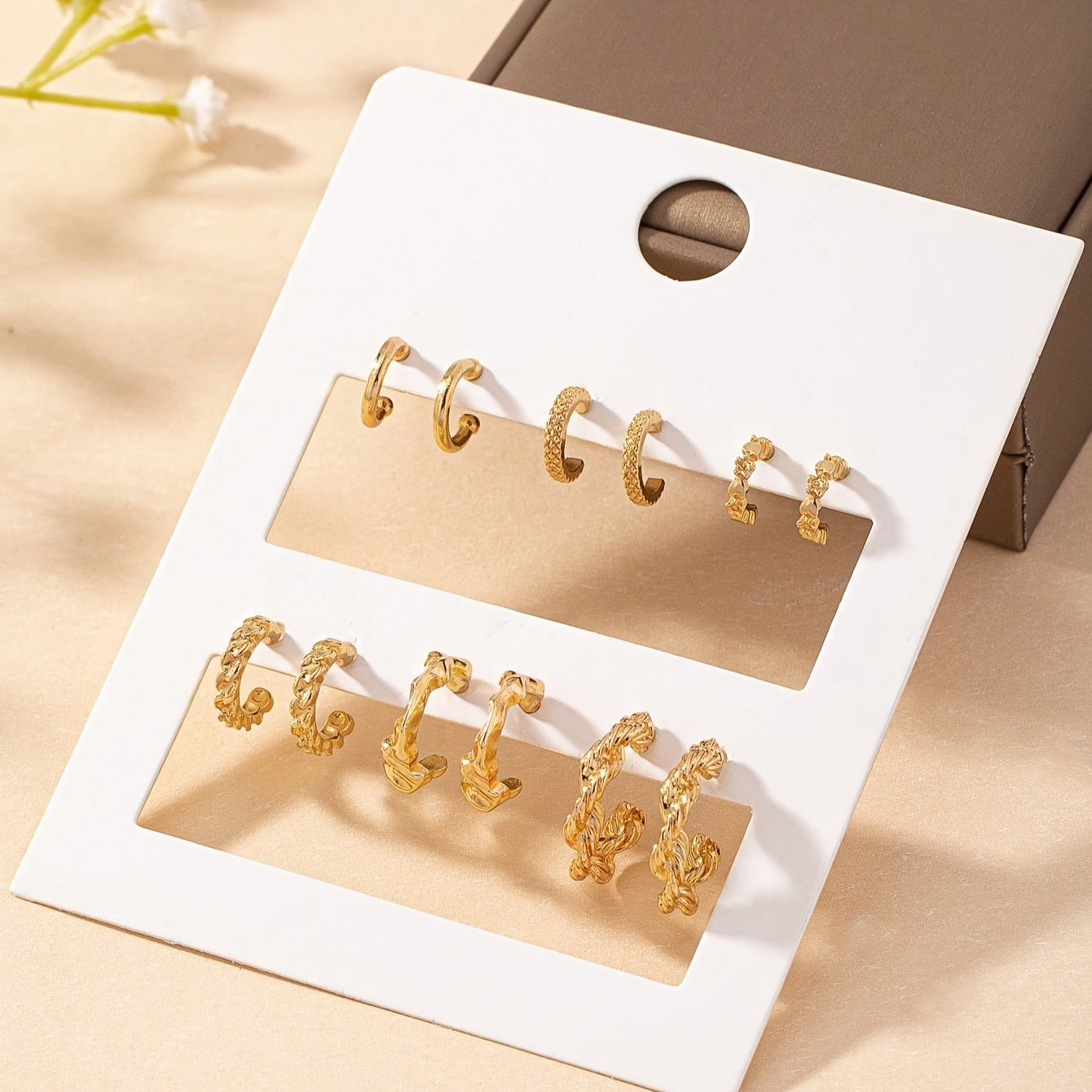 Simple Hoop Earrings