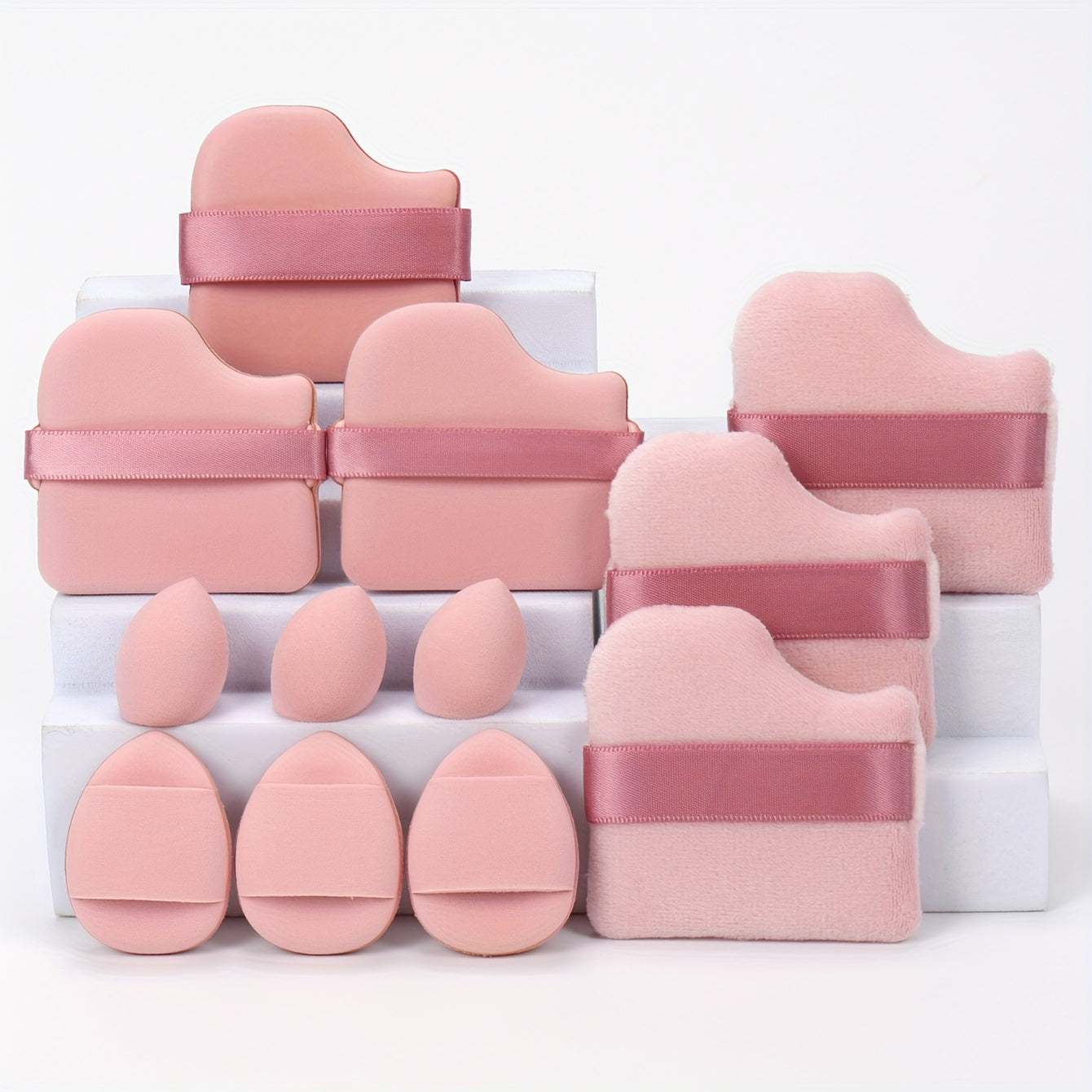 12pcs All-Purpose Makeup Sponge Set