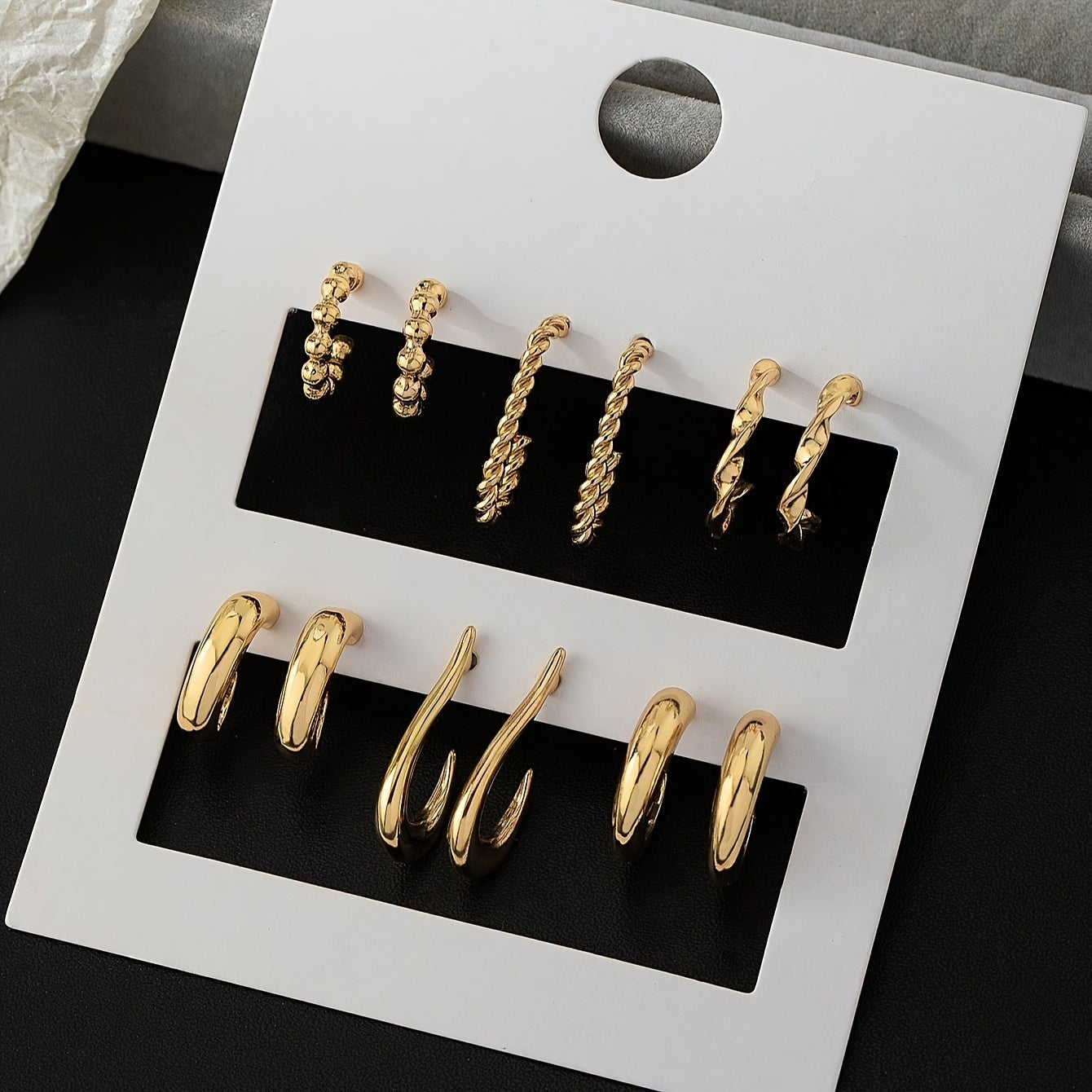 Simple Hoop Earrings