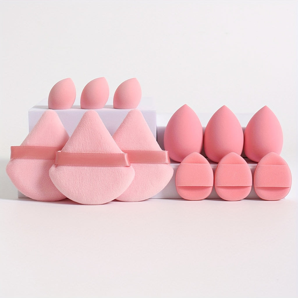 12pcs All-Purpose Makeup Sponge Set