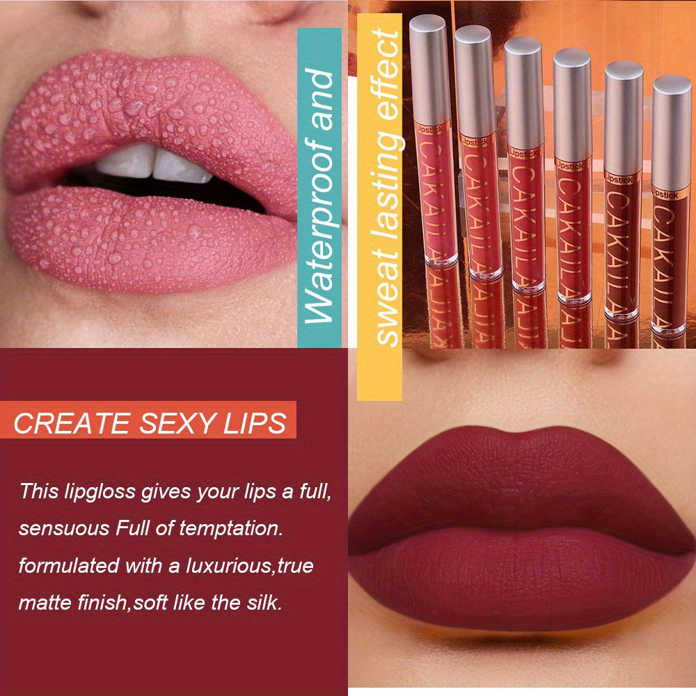 6pcs of lip gloss