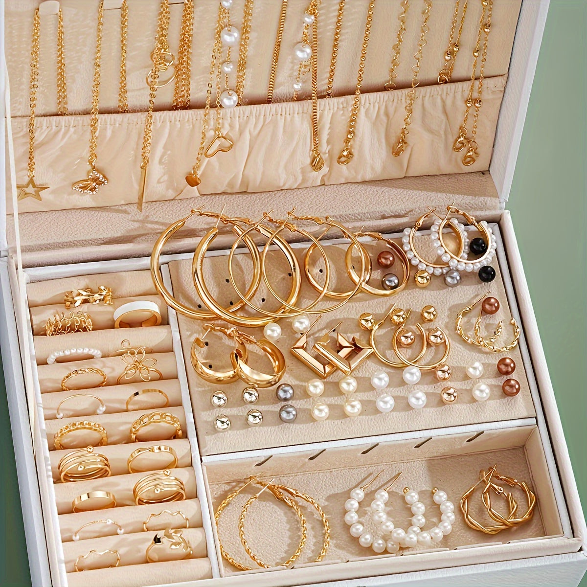 86pcs Fashionable Elegant Jewellery Set.