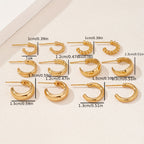 Simple Hoop Earrings