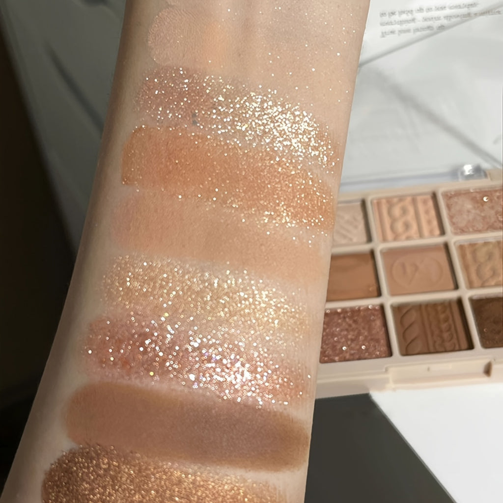9-color Eyeshadow Palette Pearly Glitter Makeup