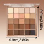25 Shades Eyeshadow Palette, Matte Finish Makeup