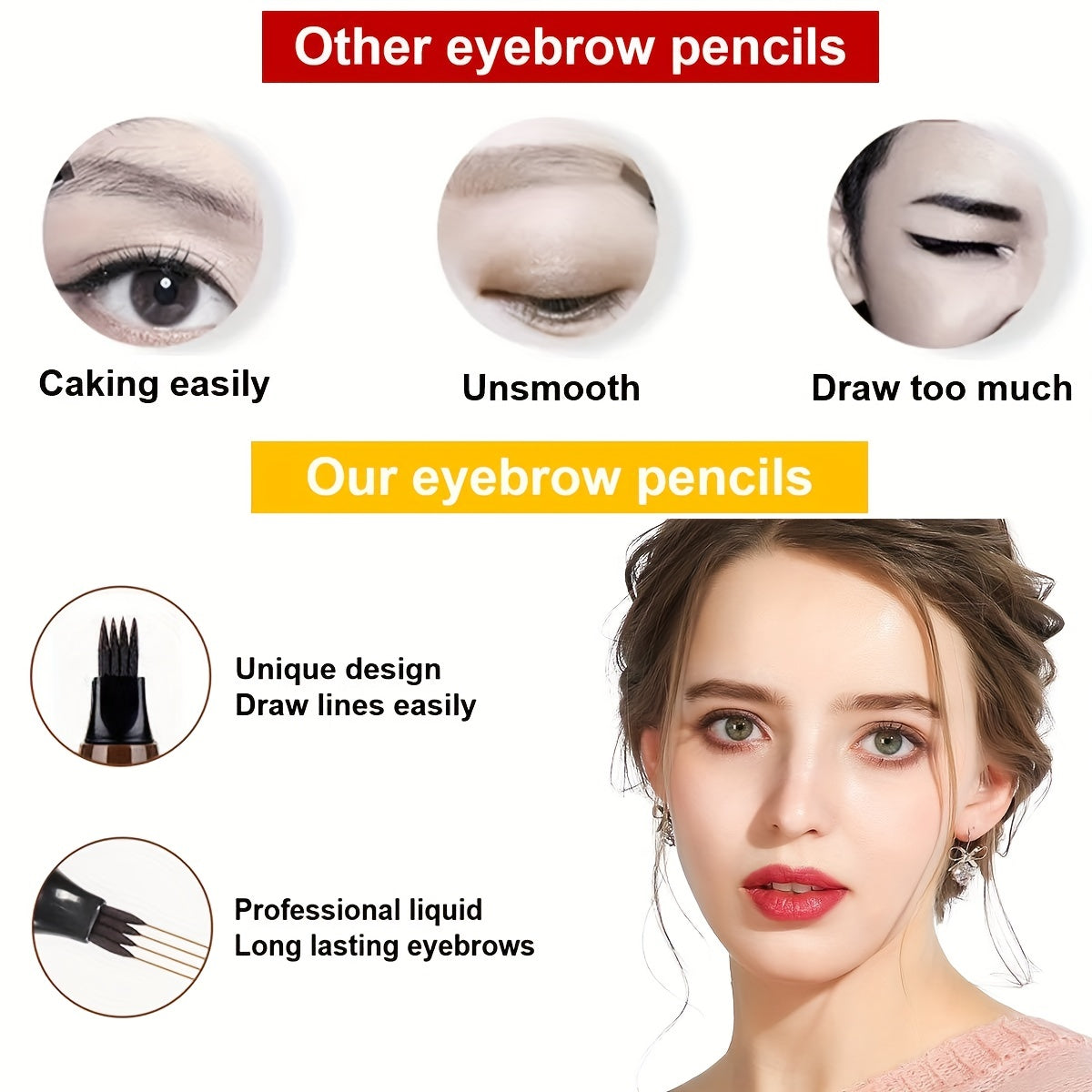 Microblading Eyebrow Pen Brush