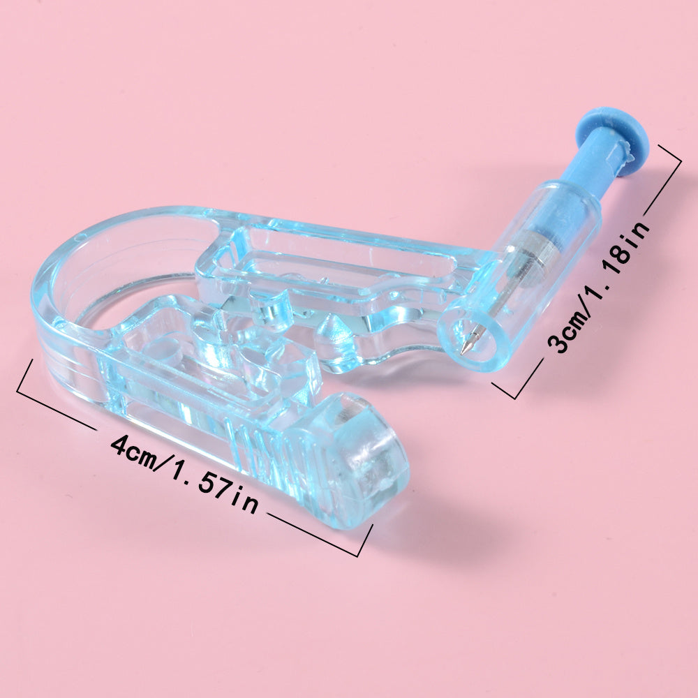3 PCS Piercing Tool And Steel Ball Stud Earrings Set.